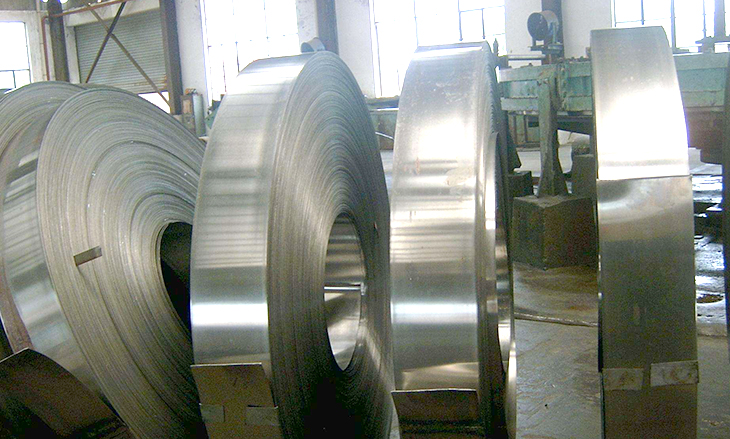 Galvanized steel strip